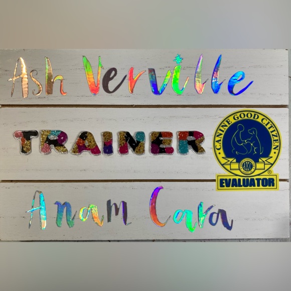 Custom Wooden Sign Example - Picture 1 of 1